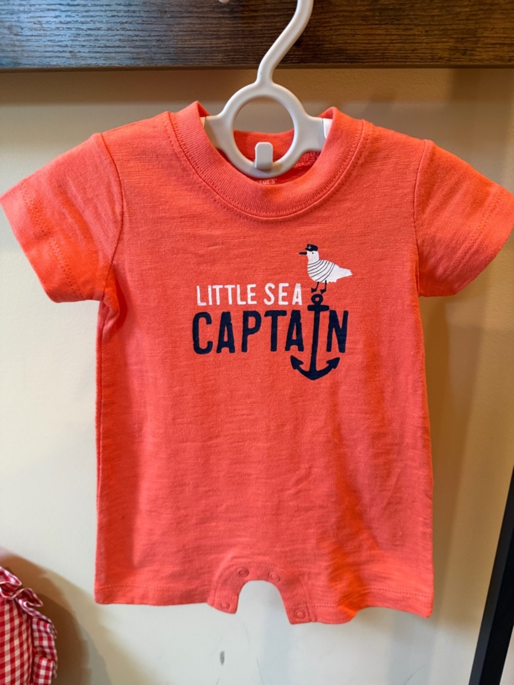 Carter's Baby Boys Beach Romper Size 3 Months